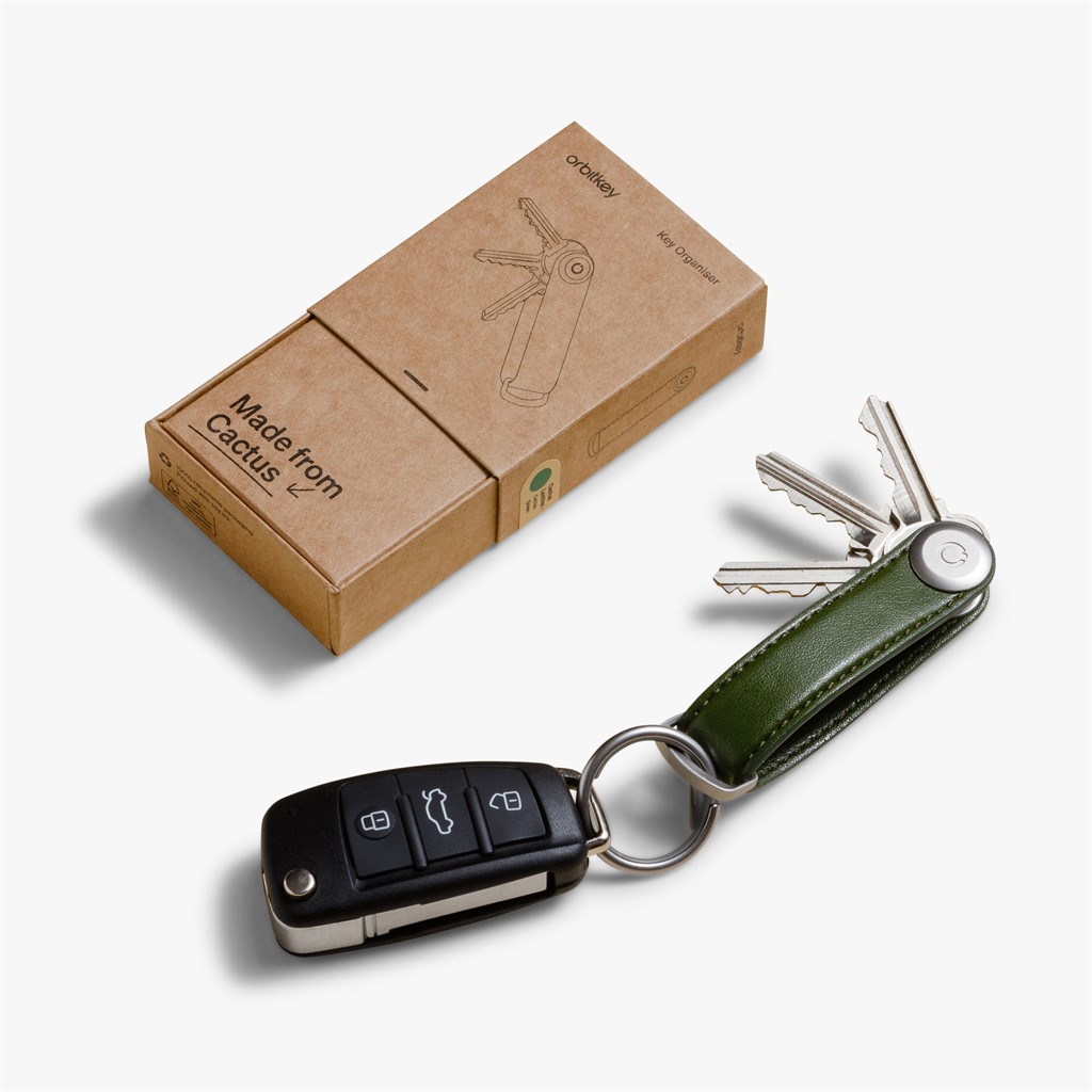 Cactus Leather Key Organiser