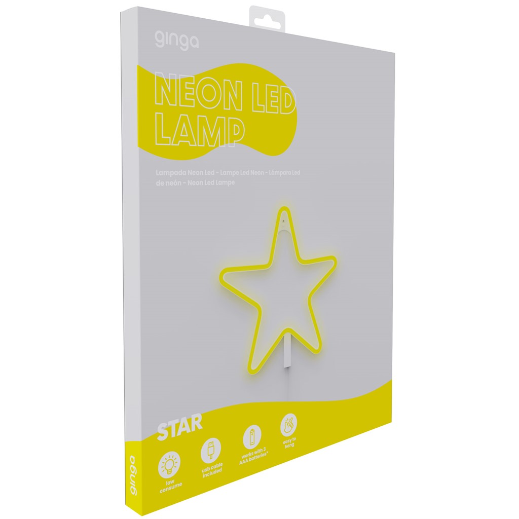 LED Wall Sign - Neon Star