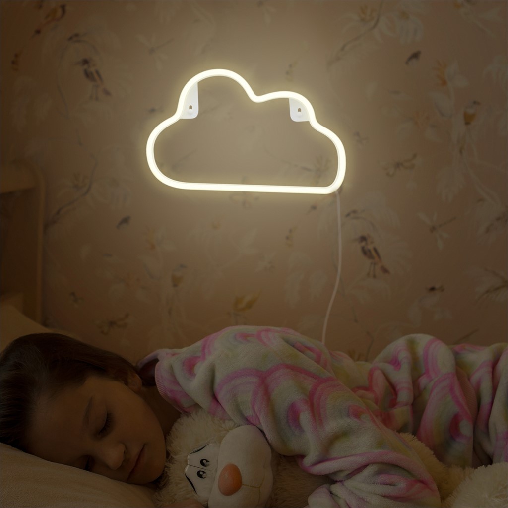 LED Wall Sign - Cloud