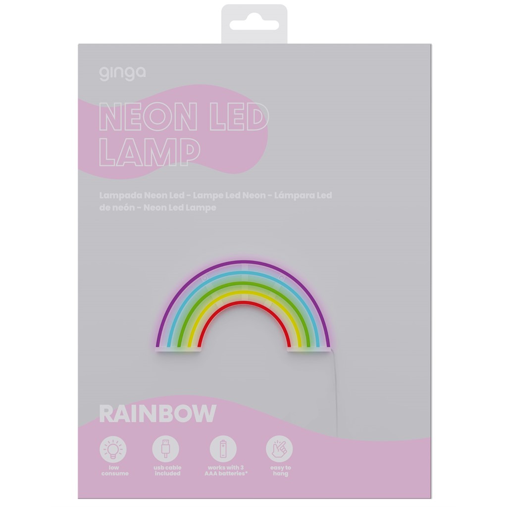 LED Wall Sign - Neon Rainbow